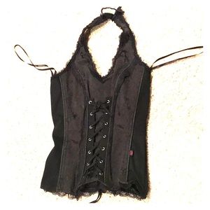 Bustier halter top